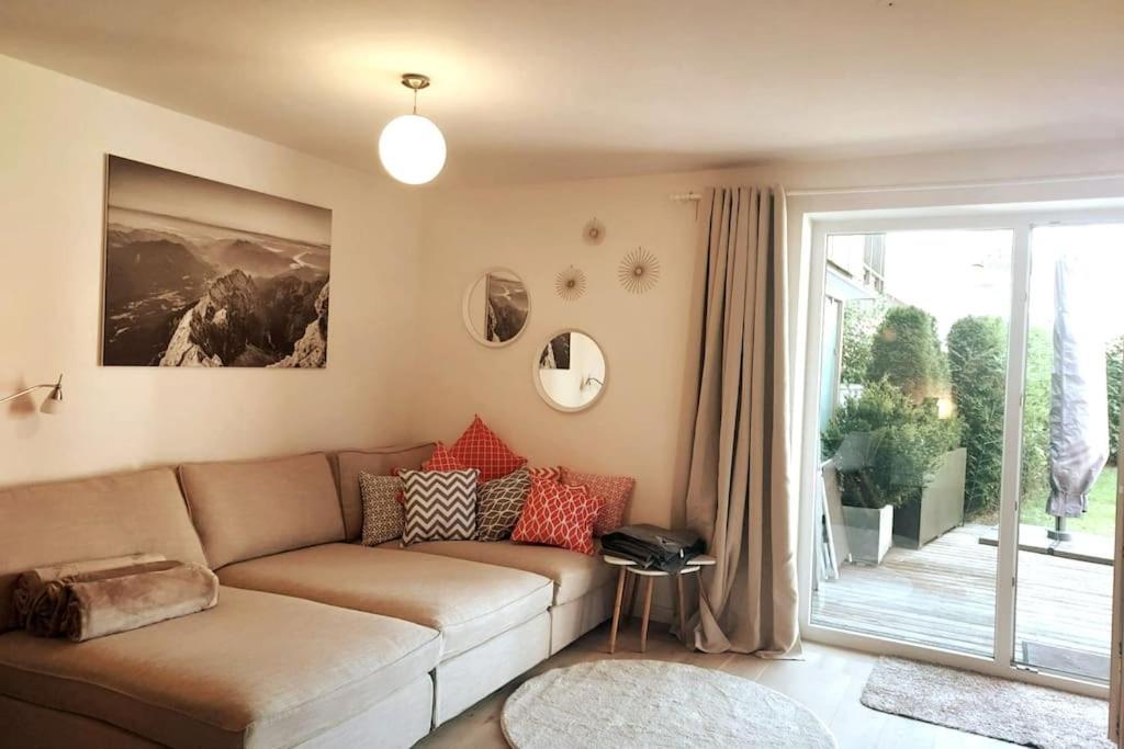 Zentral, Ruhig & Stilvoll Mit Bergpanorama+ Garten Garmisch-Partenkirchen Ngoại thất bức ảnh