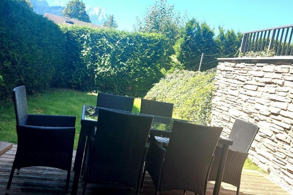 Zentral, Ruhig & Stilvoll Mit Bergpanorama+ Garten Garmisch-Partenkirchen Ngoại thất bức ảnh